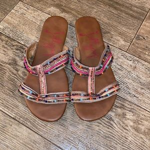 beaded sandals